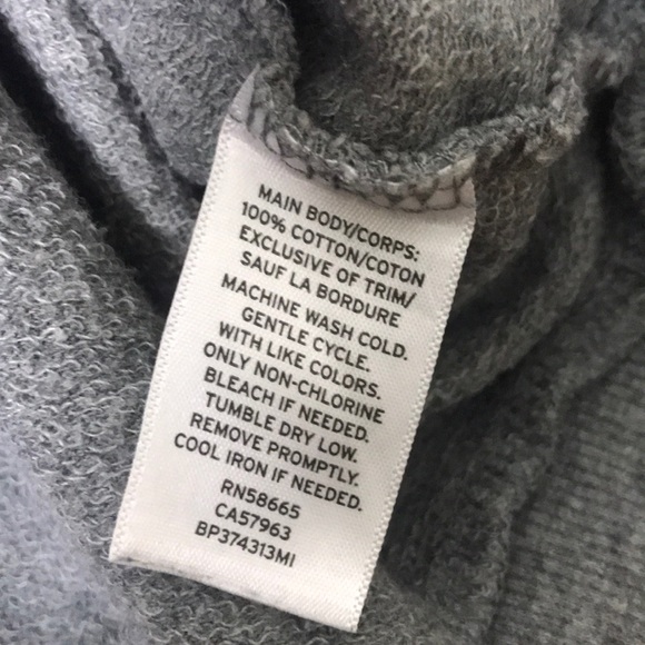 BP. Nordstrom Gray Ruffle Long Sleeve Pullover SM - Picture 4 of 8